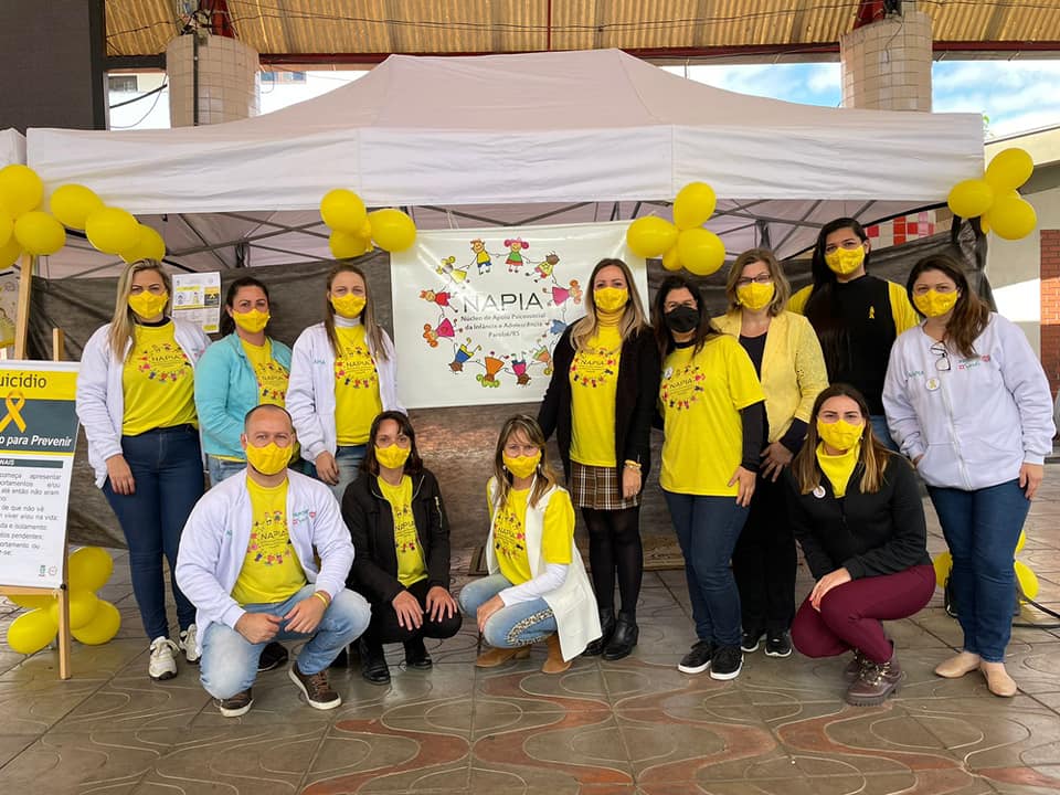 Parobé teve ação para conscientizar sobre o suicídio; veja fotos