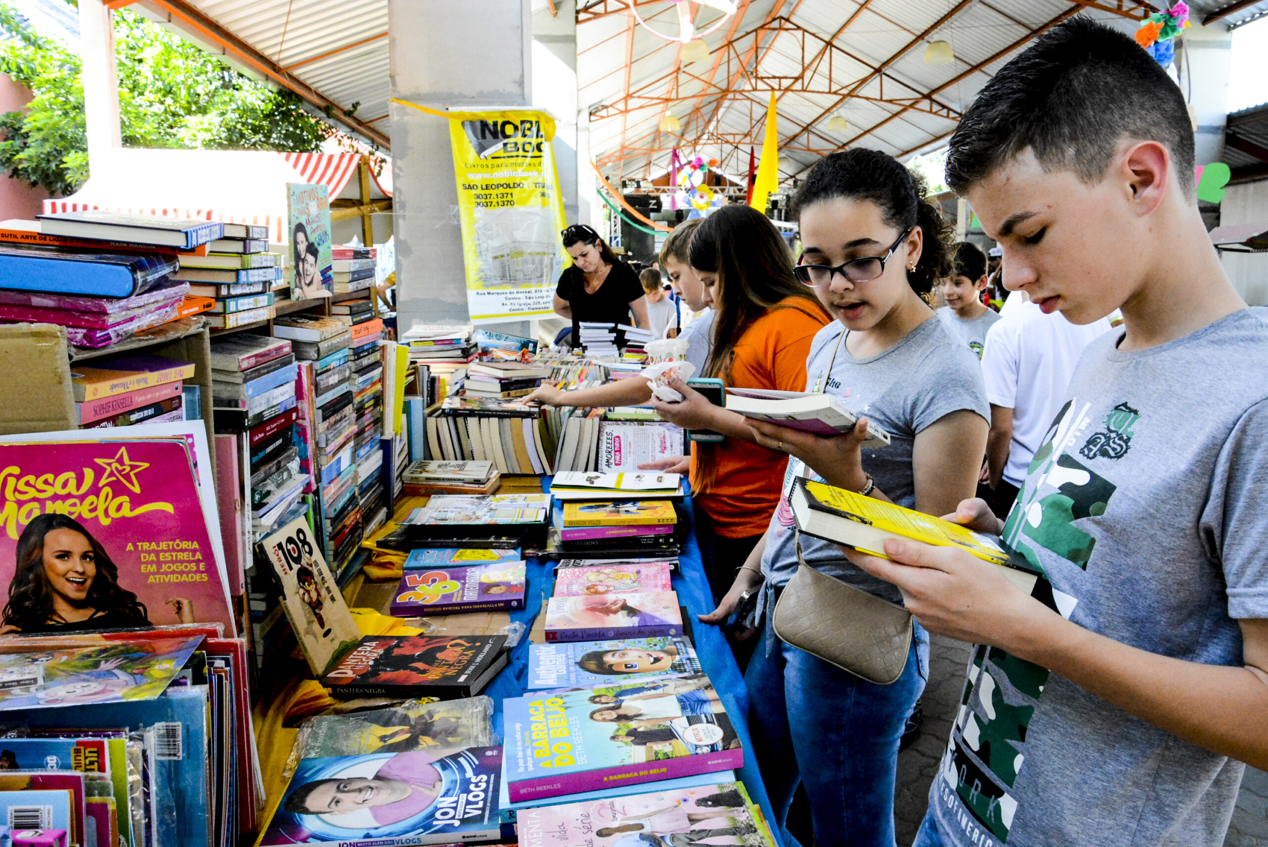 Feira Literária de Taquara será promovida de 4 a 6 de novembro na Rua Coberta