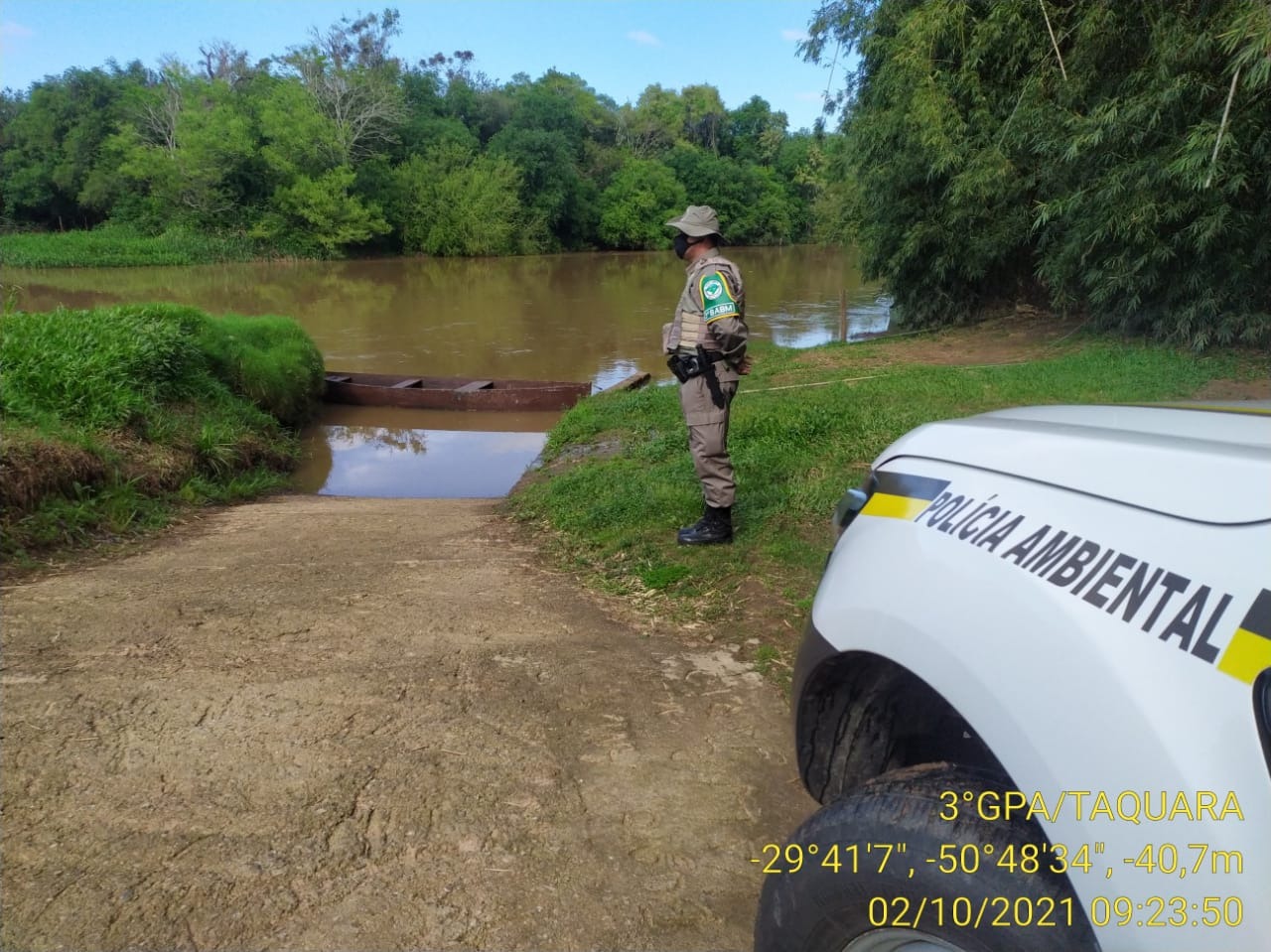 3º Grupamento de Polícia Ambiental de Taquara realiza novo patrulhamento em áreas rurais de Taquara e Parobé