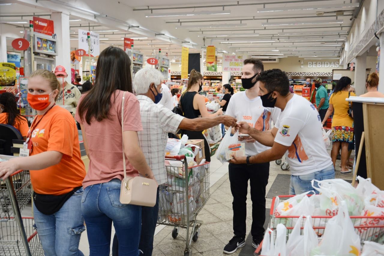 Campanha Todos Contra a Fome arrecadou mais de 25 toneladas de alimentos até agosto em Taquara