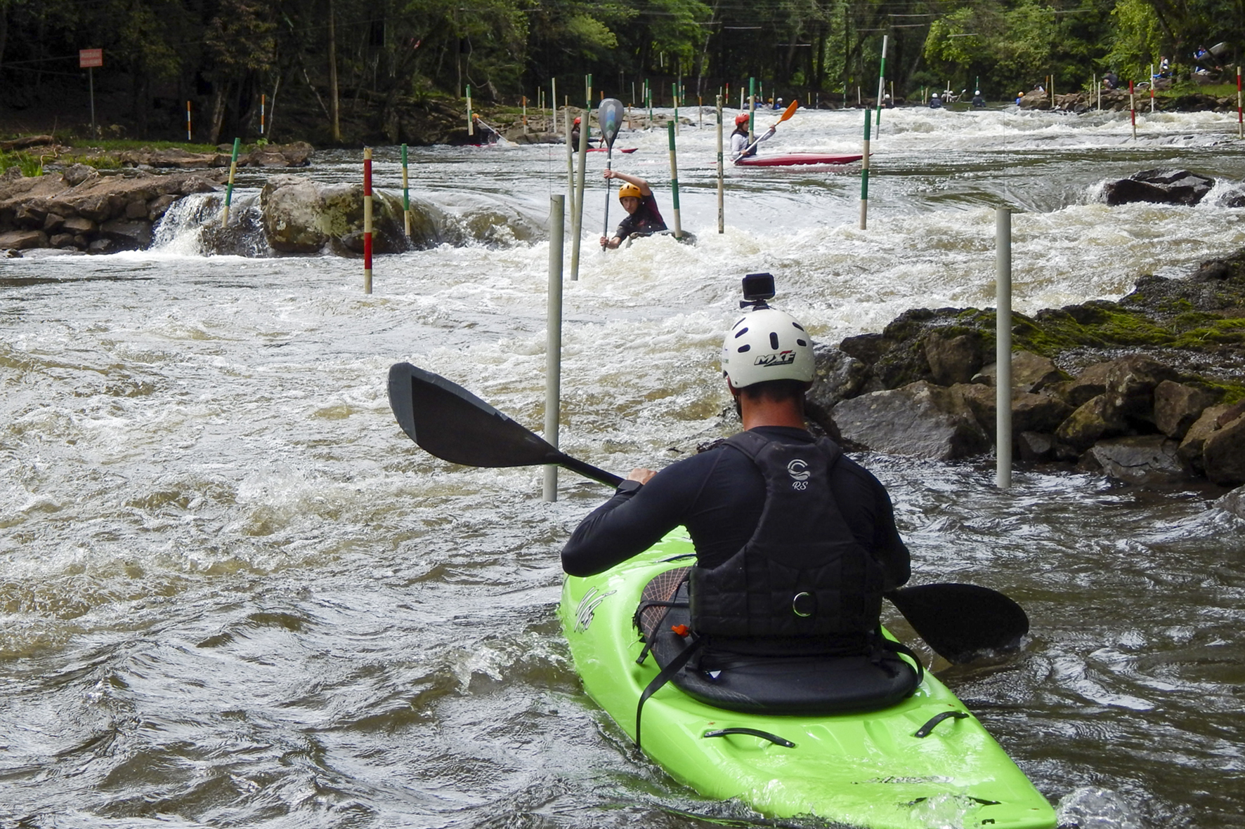 Parque das Laranjeiras sedia Campeonato Brasileiro de Canoagem Slalom em Três Coroas