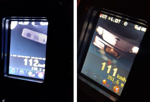 CRBM flagra 245 veículos por excesso de velocidade na ERS-239 em duas noites de fiscalização