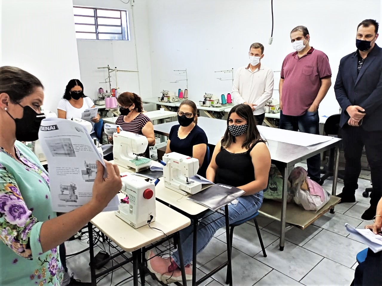 Comunidade já se qualifica através de cursos do Centro Municipal de Capacitação Profissional de Parobé