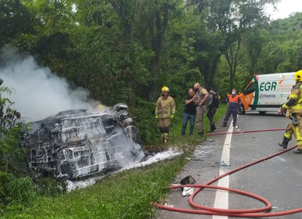 Homem morre em acidente na ERS-115 em Gramado