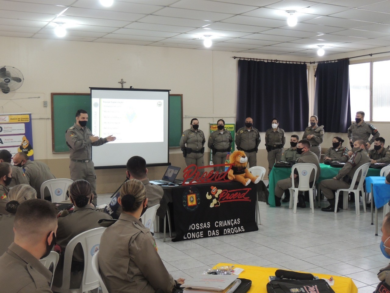 Curso de Formação de Instrutores do PROERD é realizado pela Brigada Militar em Igrejinha