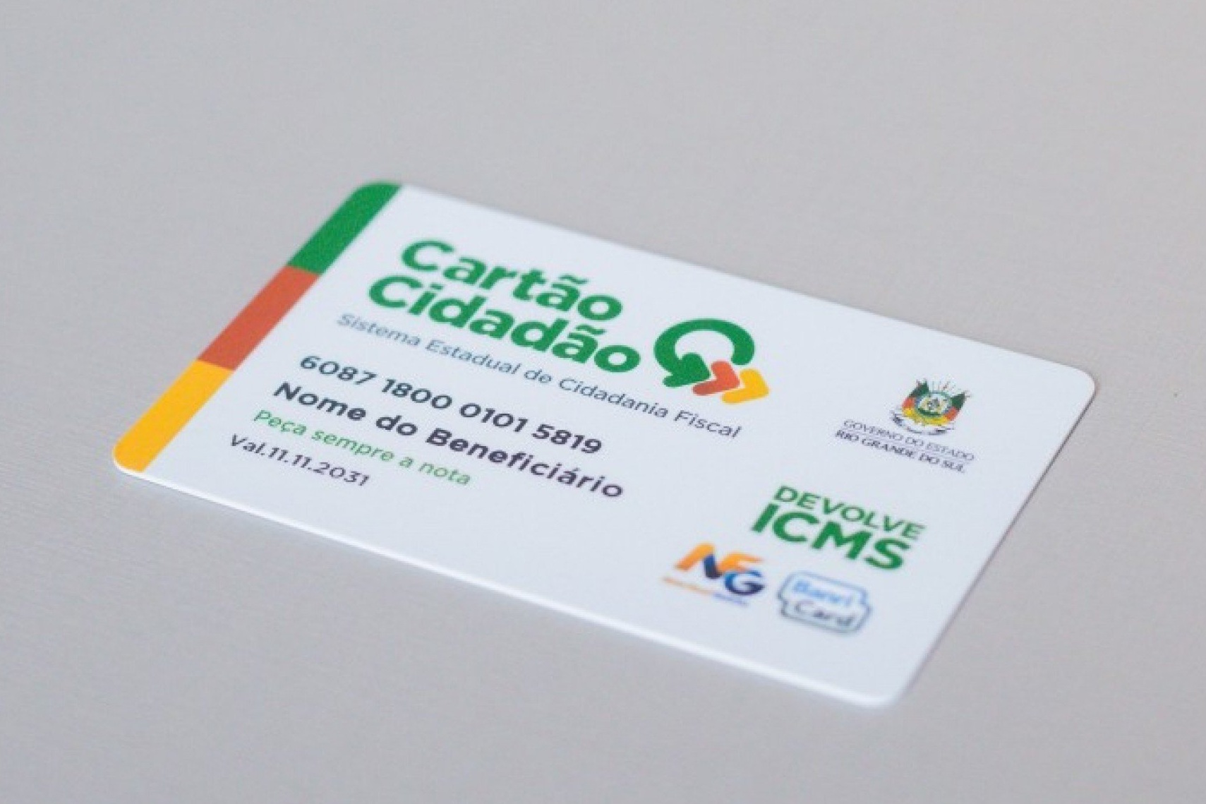 Beneficiários do Paranhana começam a receber o Cartão Cidadão Devolve ICMS a partir desta terça-feira (16)