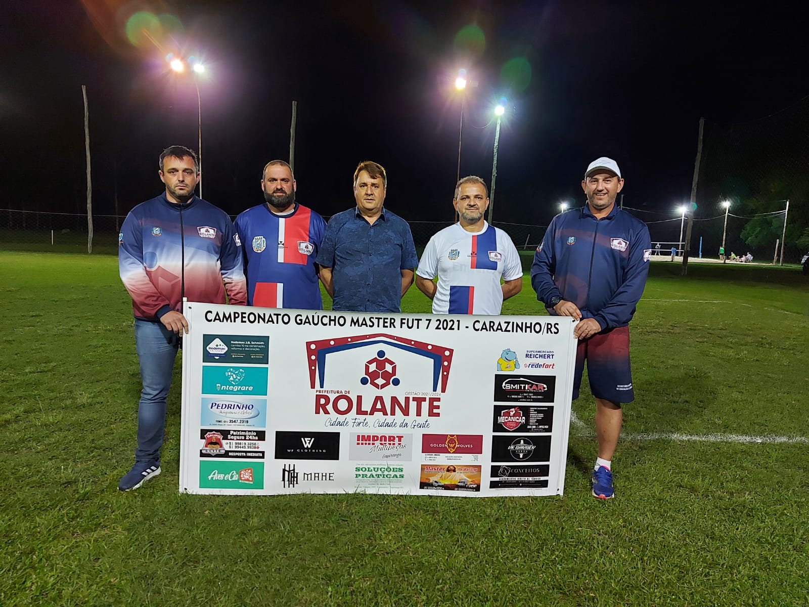 Equipe de Rolante participará do Gauchão Master de Futebol 7 em Carazinho