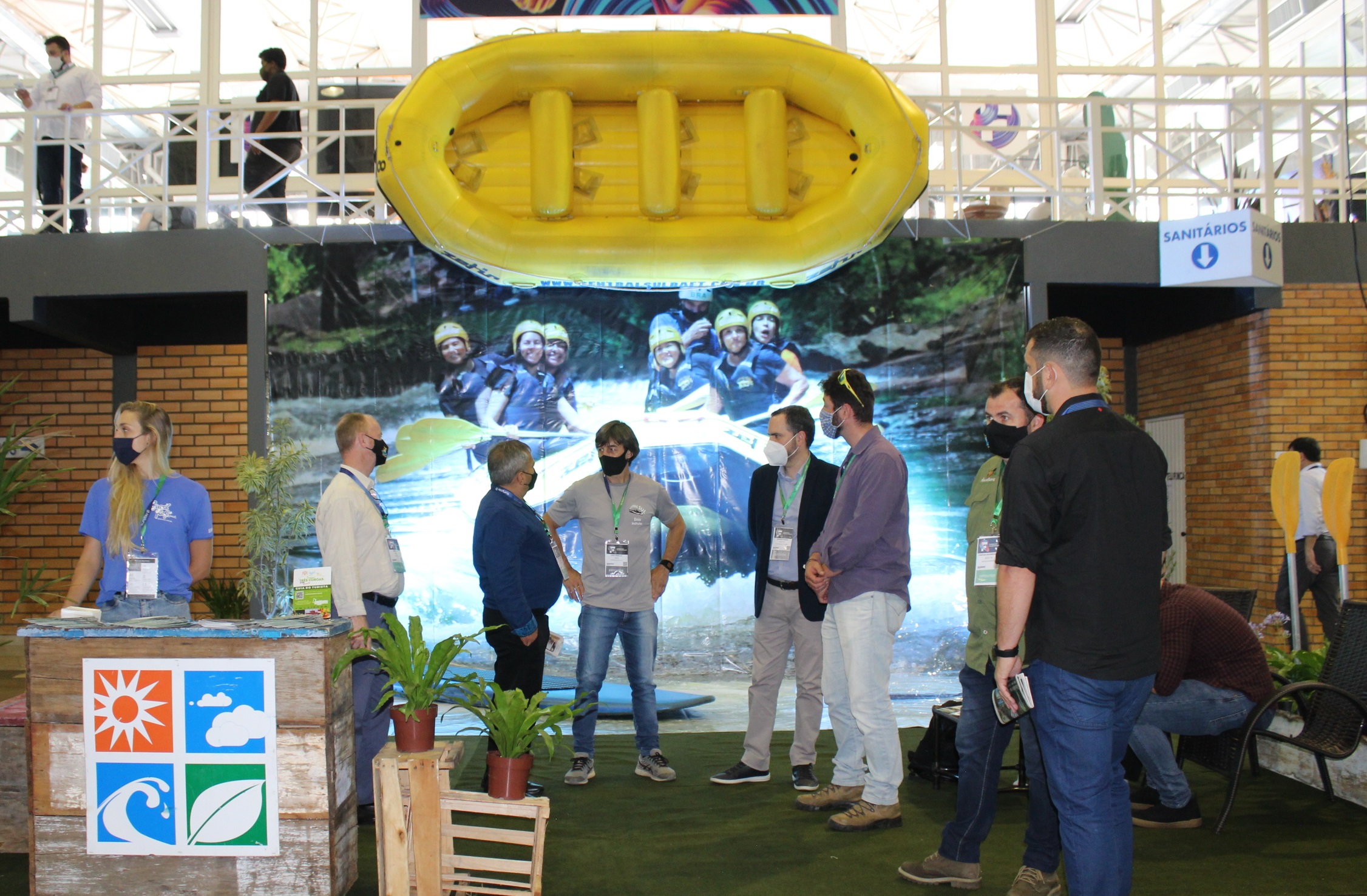 Pontos turísticos de Três Coroas são divulgados durante Festival de Turismo de Gramado