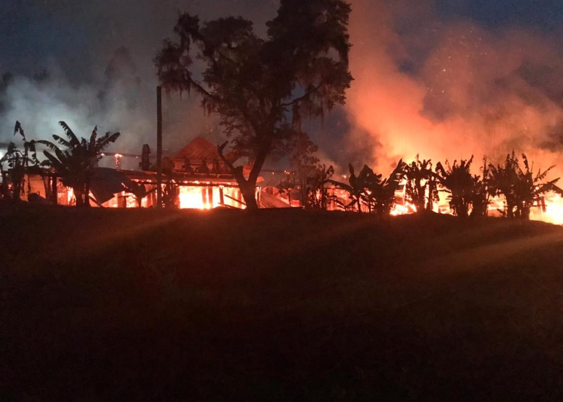 Incêndio destrói serraria do interior de Riozinho