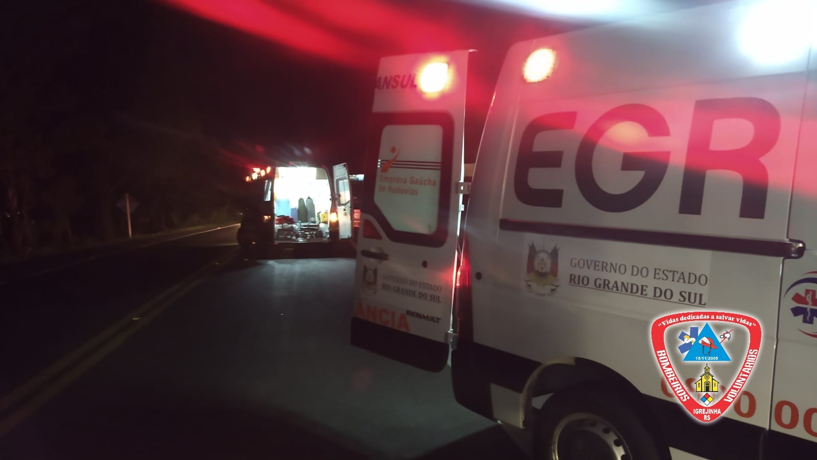 Duas pessoas ficam feridas na ERS-115 em Igrejinha