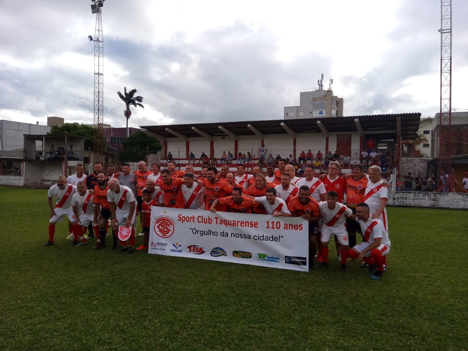 Jogo festivo comemora 110 anos do Sport Clube Taquarense