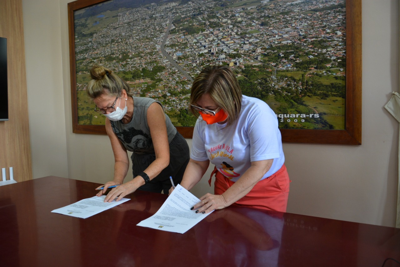 Convênio firmado entre a prefeitura de Taquara e o Governo do Estado irá possibilitar a castração de fêmeas