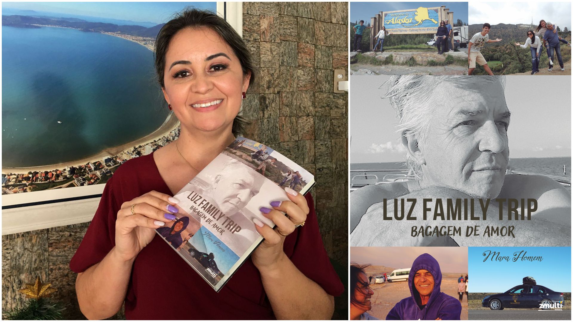 Livro “Luz Family Trip: bagagem de amor” tem lançamento em Rolante neste sábado (19)