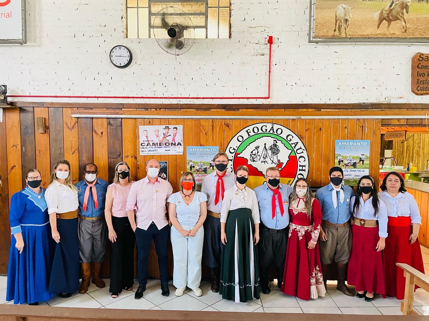 CTG O Fogão Gaúcho empossa nova patronagem