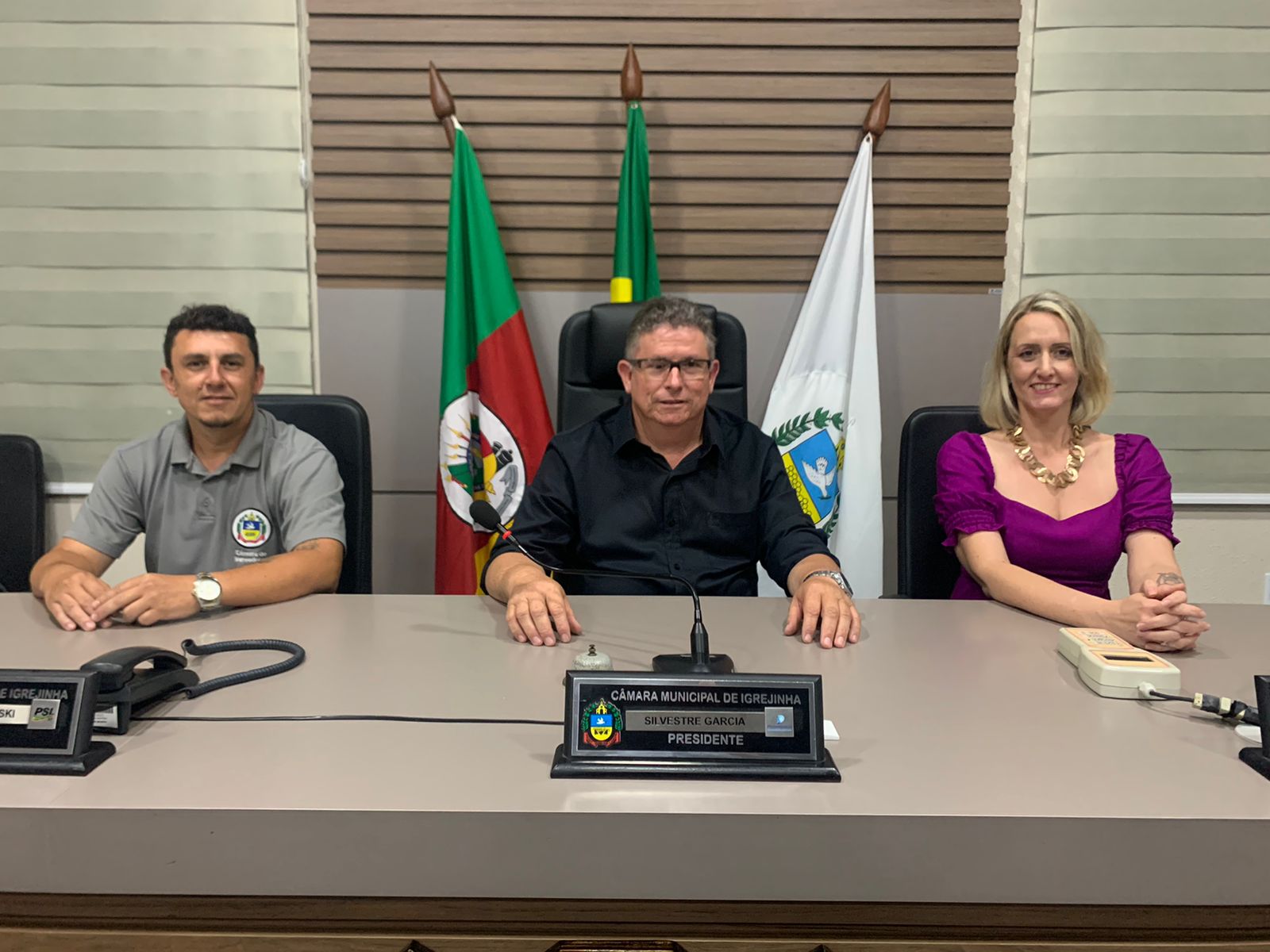 Silvestre Garcia assumirá presidência da Câmara de Igrejinha