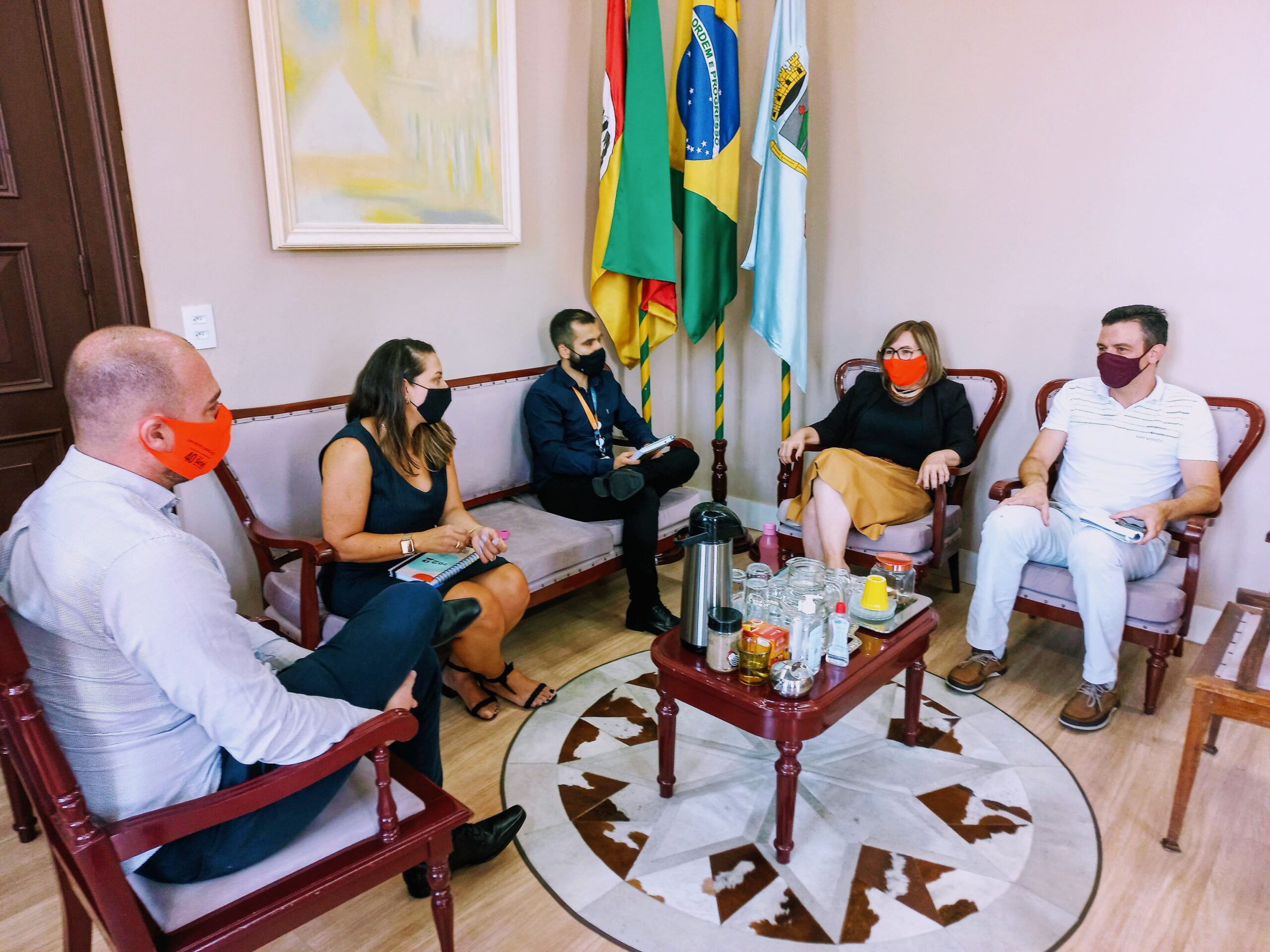 Prefeitura de Taquara estuda parceria com o Senac para oferecer qualificação em tecnologia para jovens do município