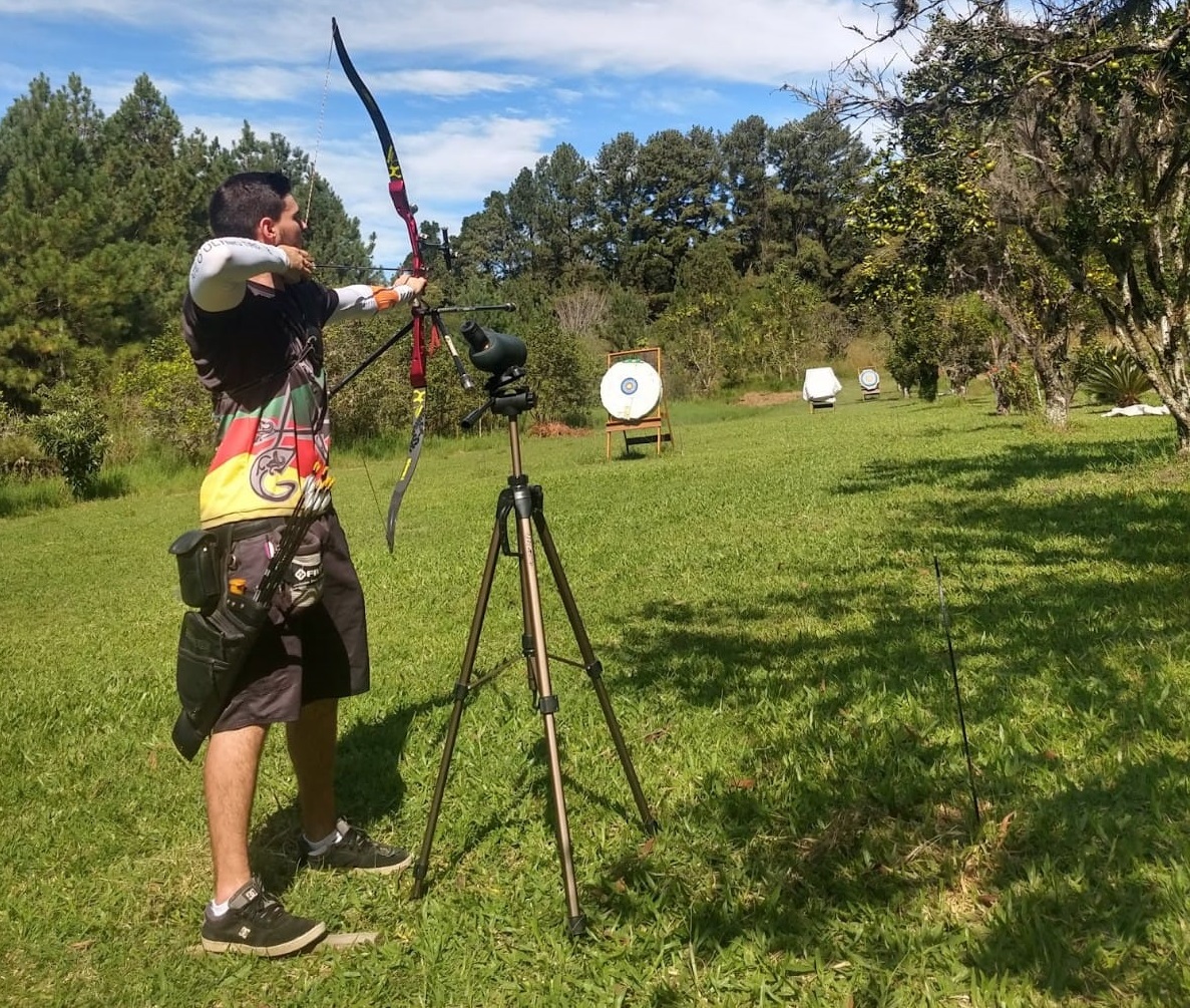 Taquarense é convocado para a seleção brasileira de tiro com arco