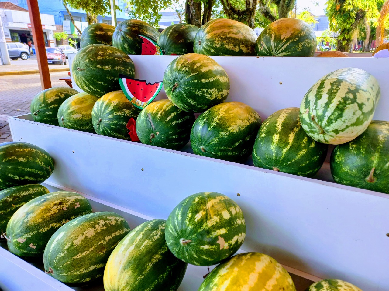 Feira da Melancia e do Milho Verde segue até 31 de janeiro