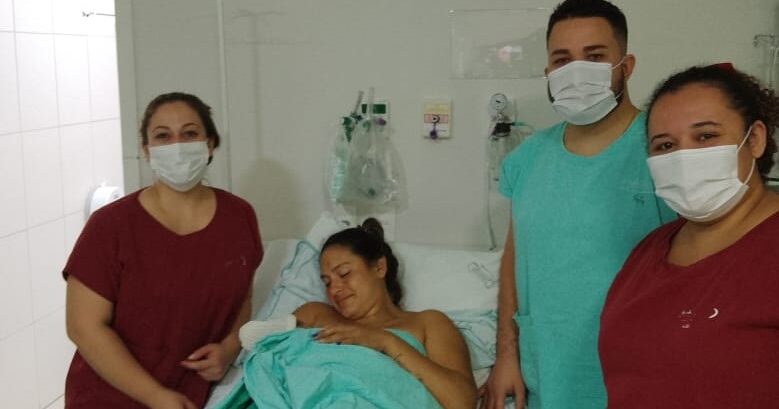 Milena é o primeiro bebê do ano em Igrejinha
