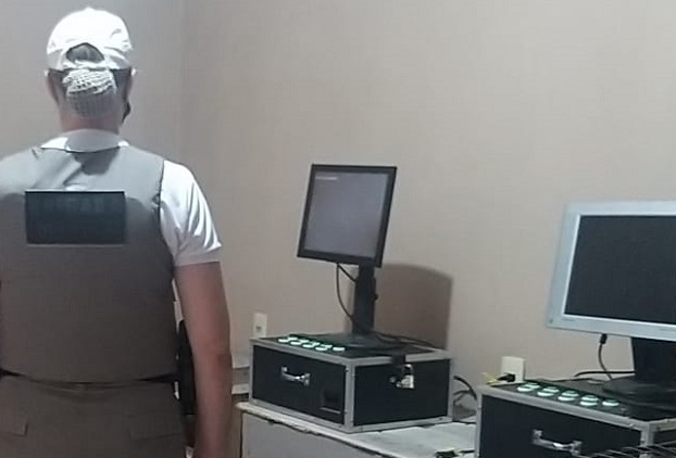 Máquinas caça-níqueis são apreendidas durante operação da Brigada Militar em Igrejinha