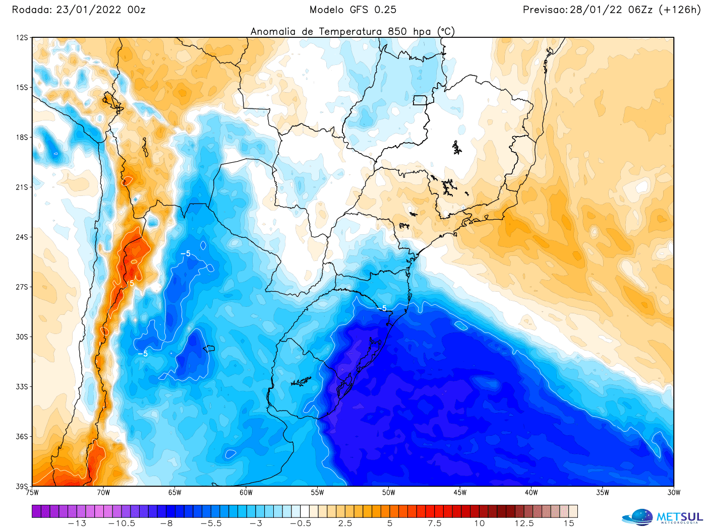 Massa de ar frio promete acabar com dias de extremo calor no Estado, afirma Metsul