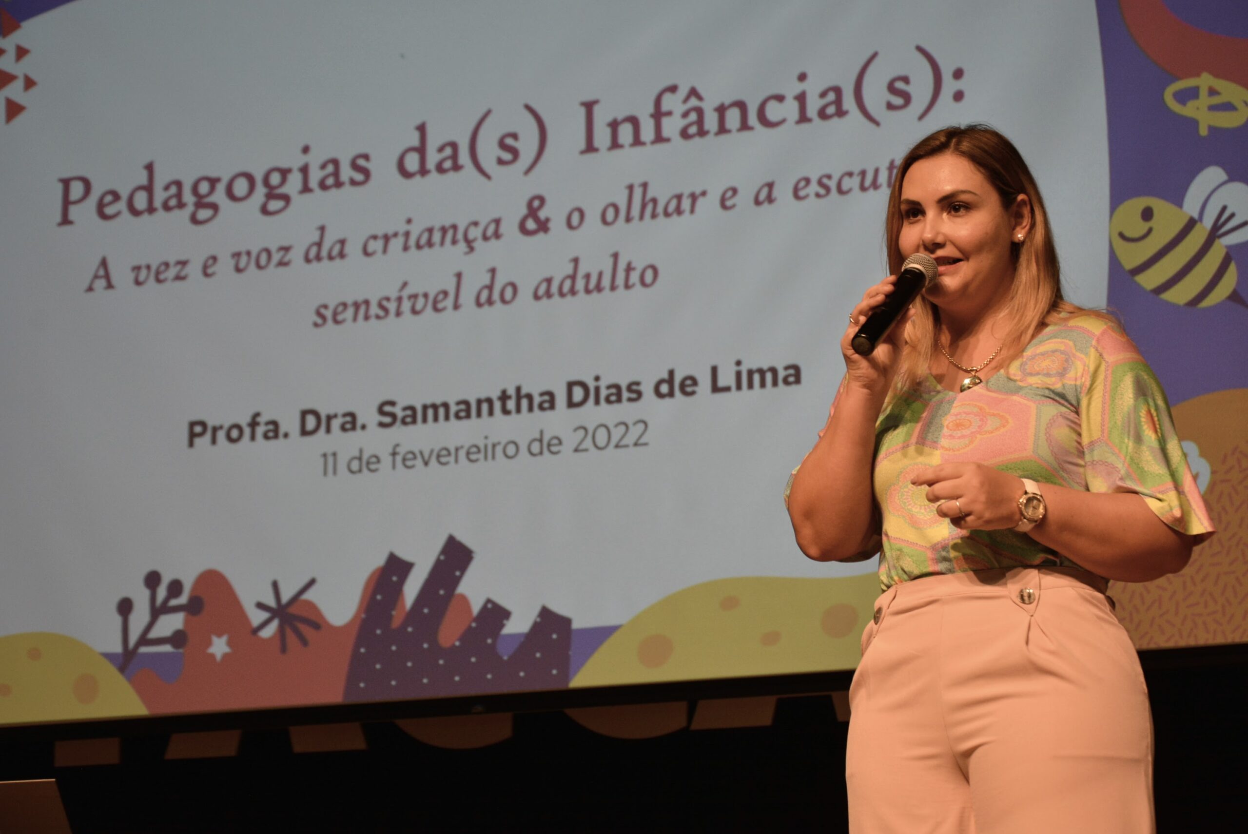 Segundo dia da abertura do ano letivo de 2022 em Taquara traz palestras sobre a educação infantil