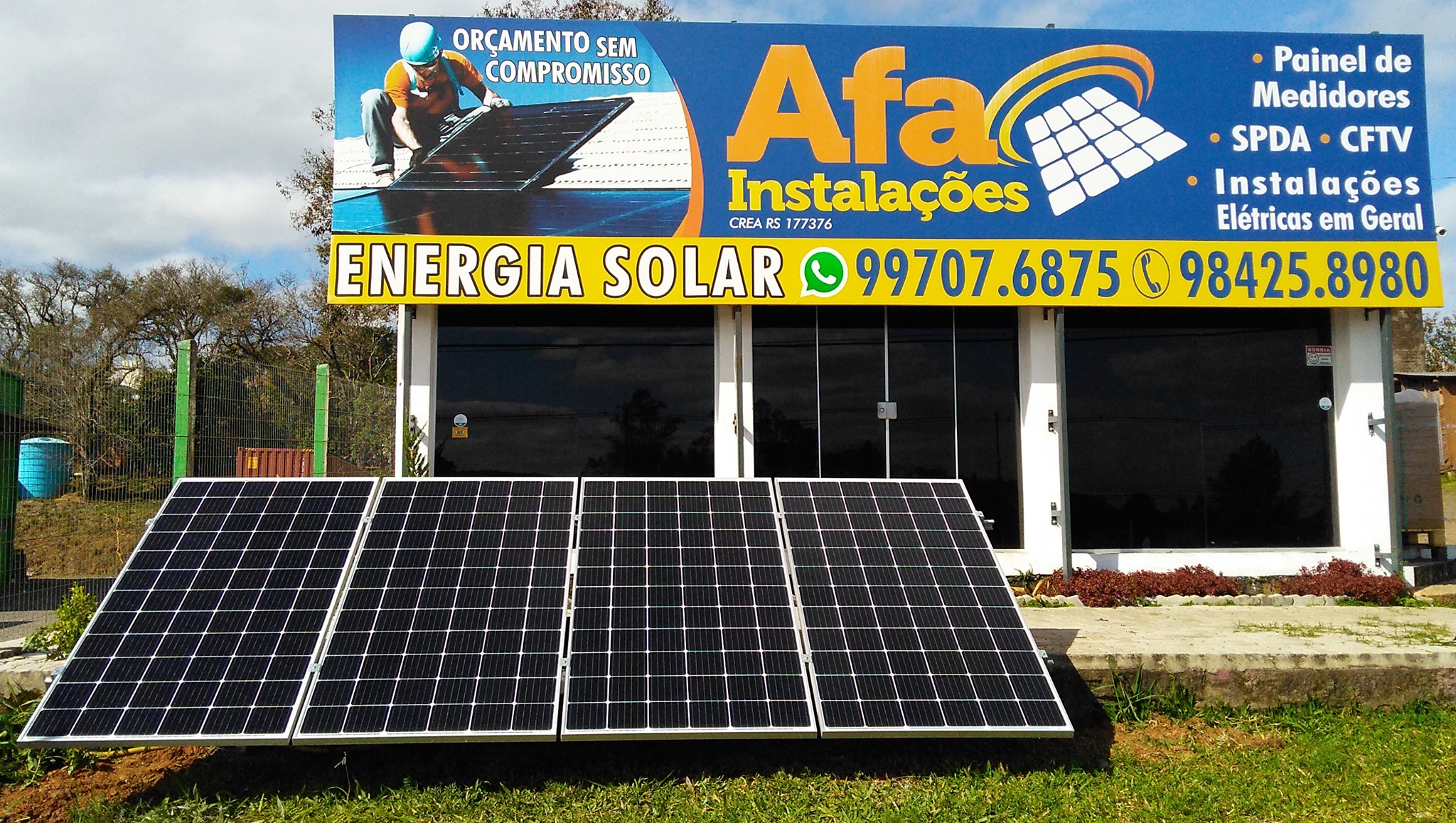 Afa Projetos e Instalações de Taquara: há mais de 10 anos levando energia solar para todo o Rio Grande do Sul
