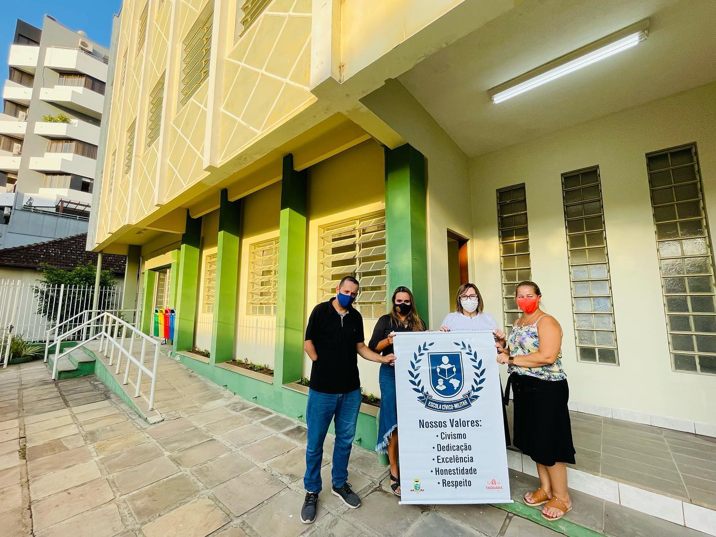 Alunos da Escola Cívico-Militar de Taquara iniciam ano letivo na próxima terça-feira (22)