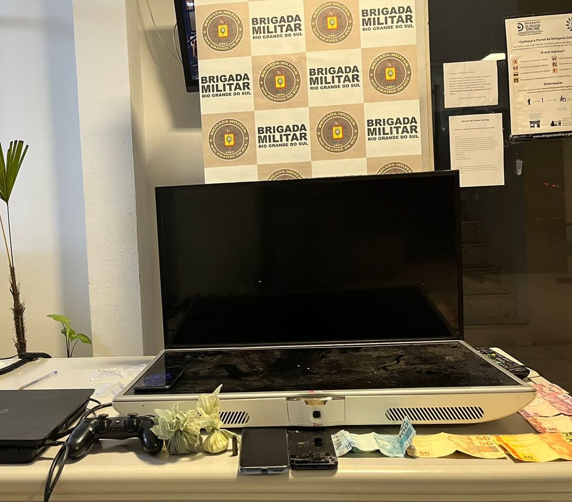 Foragido da Justiça é preso por tráfico de drogas em Igrejinha