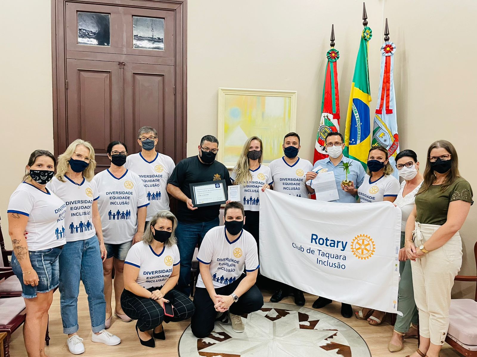 Fundado em Taquara o terceiro Rotary Club Inclusão do Brasil