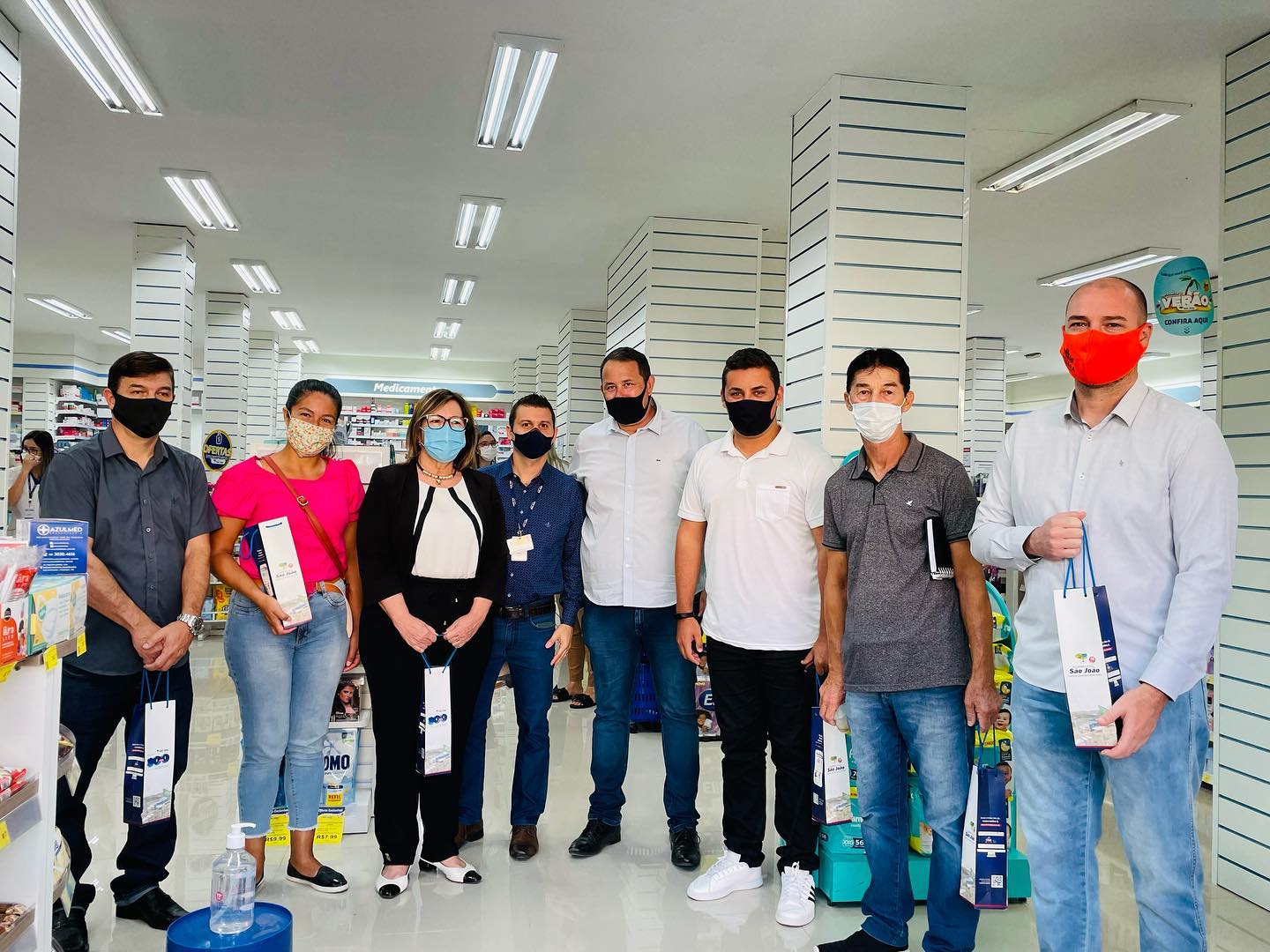 Farmácia São João inaugura unidade ampliada no Centro de Taquara