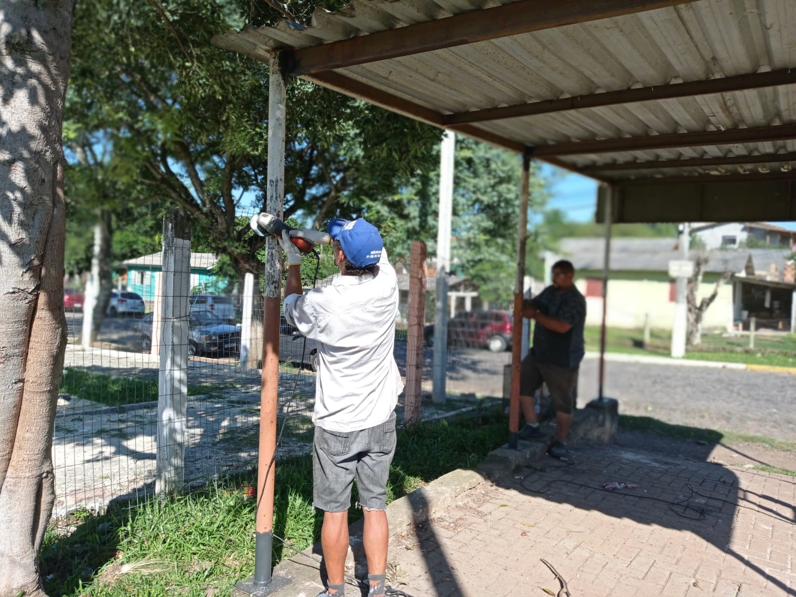 Moradores de Taquara se mobilizam para revitalizar praça no bairro Empresa