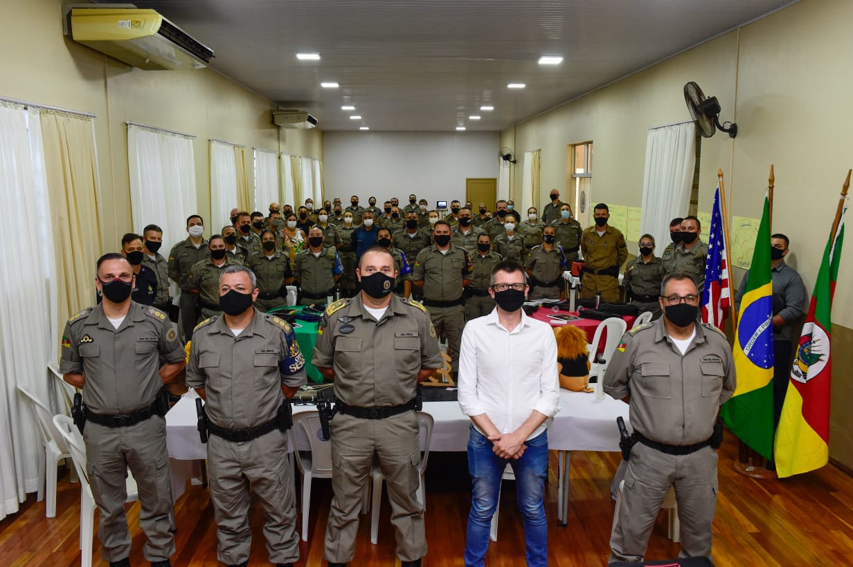 Brigada Militar realiza Curso Nacional de Mentores do Proerd em Igrejinha