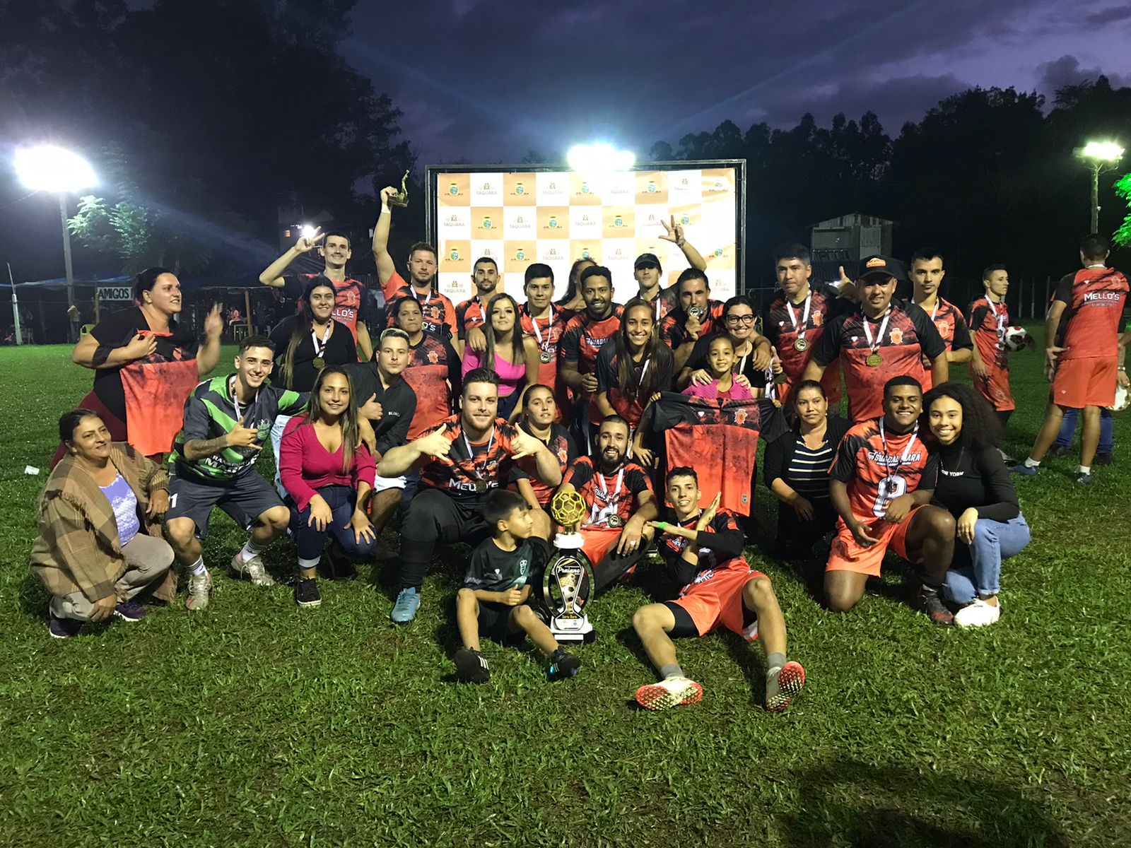 Amigos da Vila é campeão da categoria ouro do Praiano em Taquara