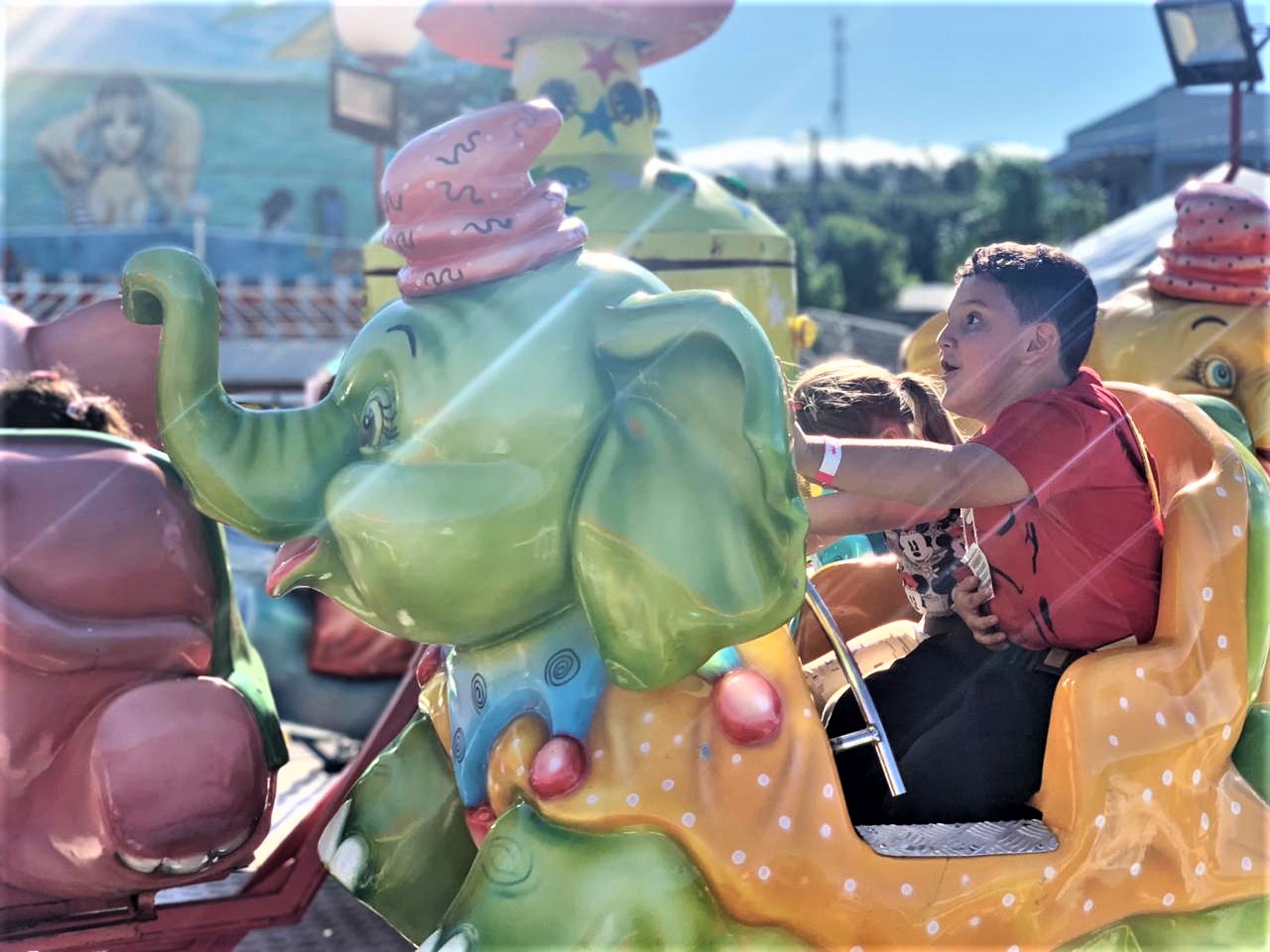 Alunos da Rede Municipal de Parobé ganham dia de diversão no parque do Festejando