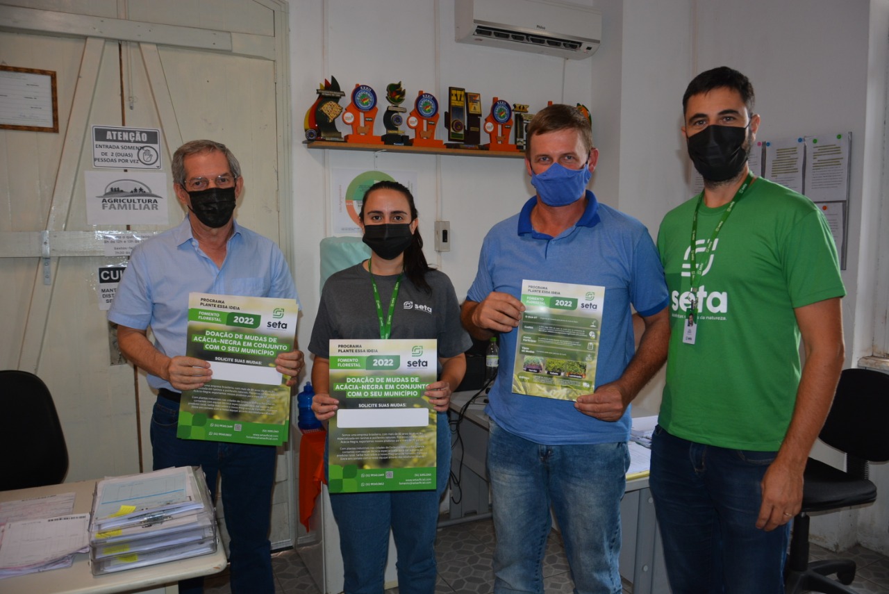 Mudas de acácia-negra serão oferecidas gratuitamente aos produtores rurais de Taquara