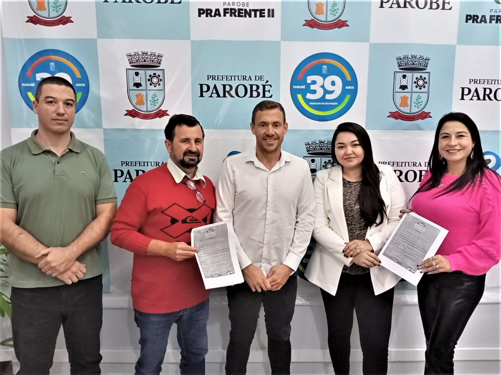 Vereadores de Sapiranga conhecem programa Tarifa Zero de Parobé