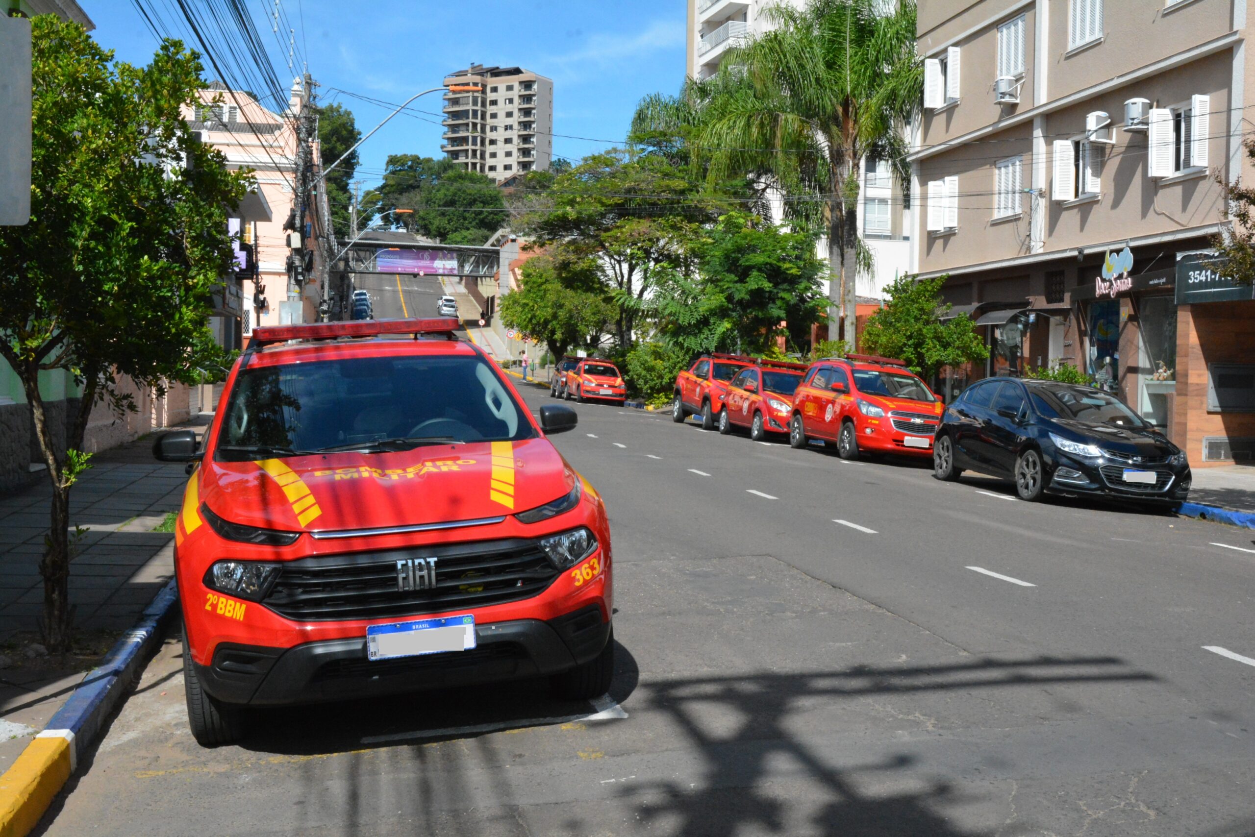 Taquara sedia reunião de comandantes do 2º Batalhão de Bombeiros Militar