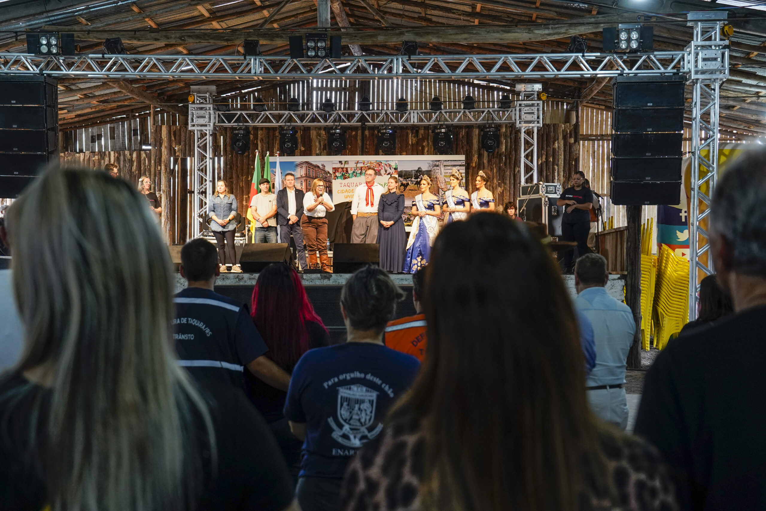 Autoridades municipais e regionais participam da abertura oficial do 1º Taquara Campo