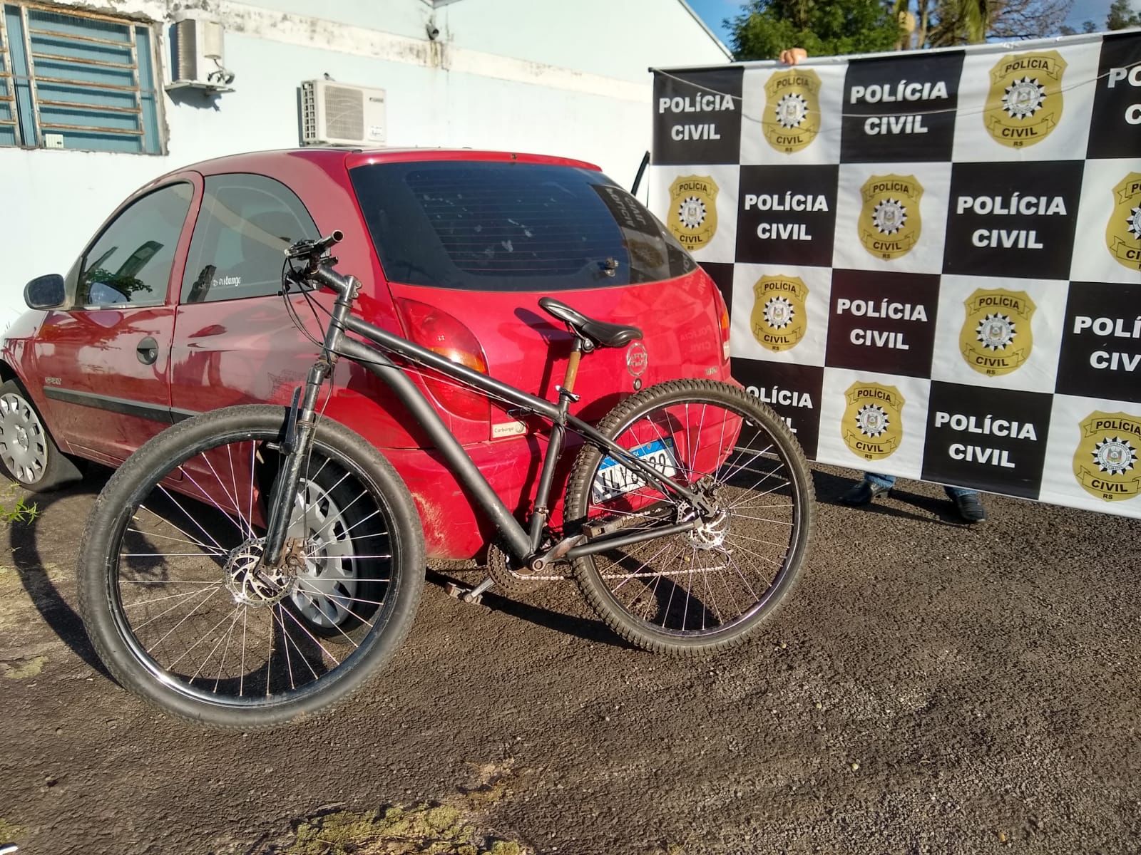 Polícia de Três Coroas identifica autor de furto de bicicleta