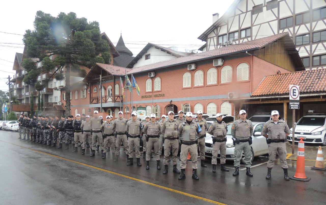 Municípios da Serra e do Vale do Paranhana recebem reforço de policiais militares durante o feriado de Páscoa