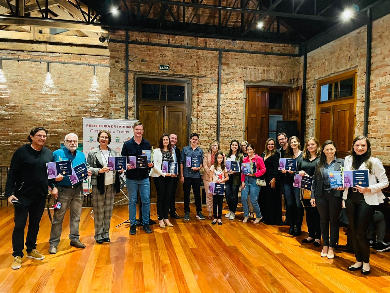 Vencedores do 2º Concurso Fotográfico de Taquara são anunciados em solenidade especial no Solar Pina
