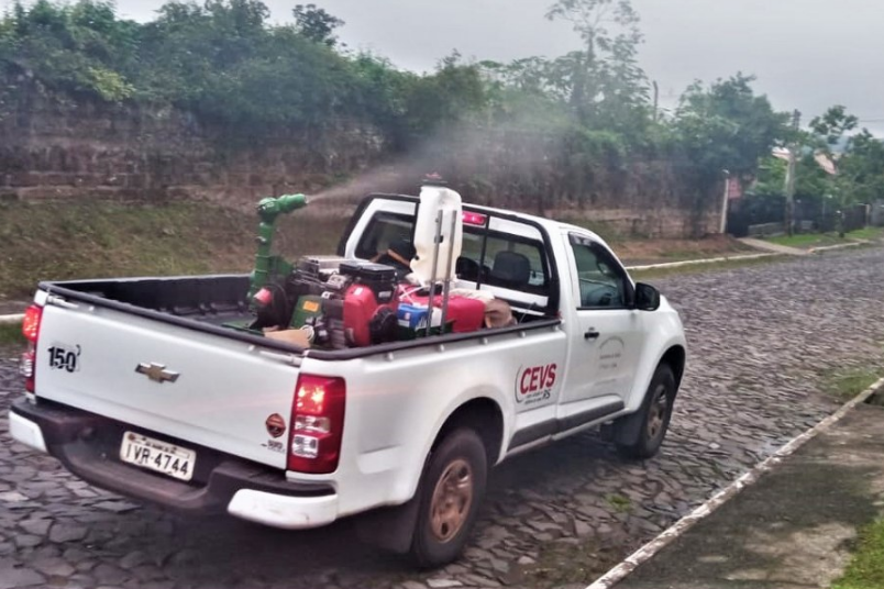 Parobé divulga cronograma de aplicação da segunda rodada de inseticida entre a próxima segunda (11) e quarta-feira (13)