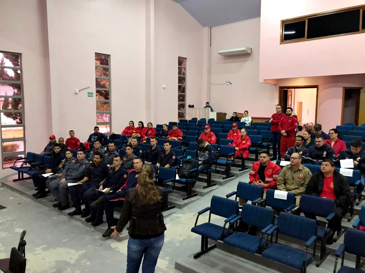 Bombeiros de Parobé participam de curso sobre emergência em situações de trabalho de parto