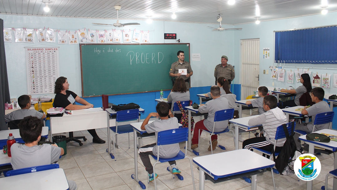 Brigada Militar de Três Coroas promove Proerd nas escolas da rede municipal