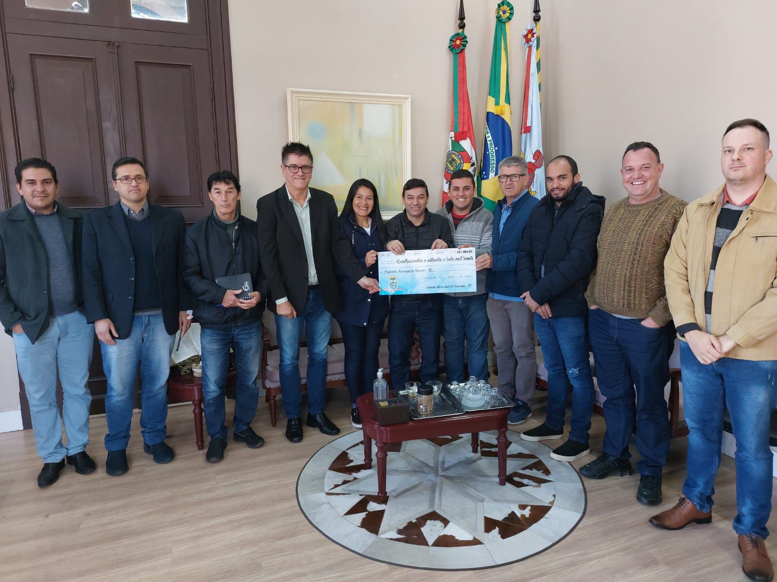 Vereadores repassam R$ 487 mil para a prefeitura de Taquara investir nas áreas de segurança e obras