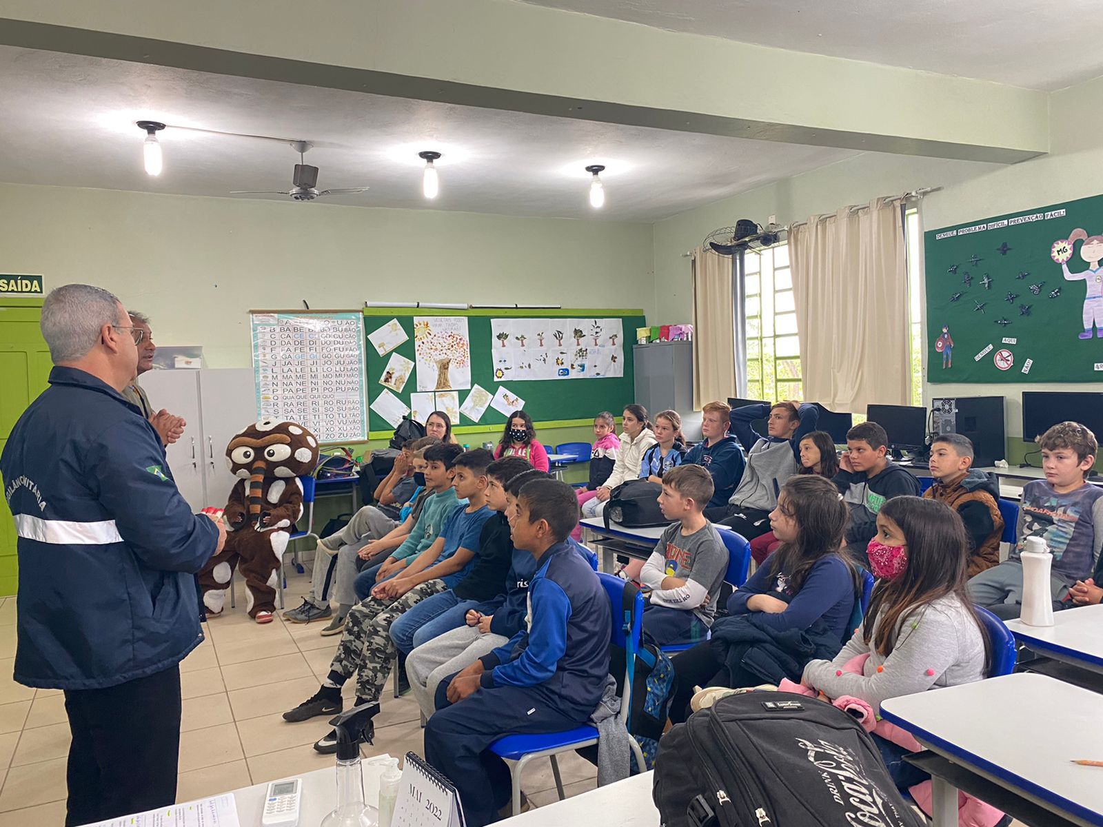 Secretaria de Saúde de Taquara realiza palestras sobre os perigos da dengue nas escolas