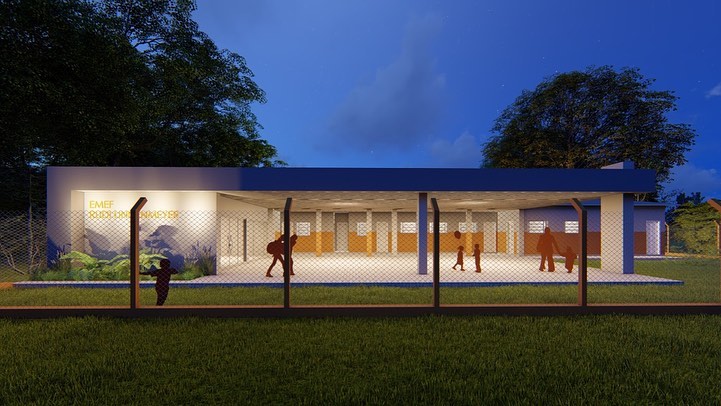 Anunciado projeto de ampliação de escola no interior de Taquara