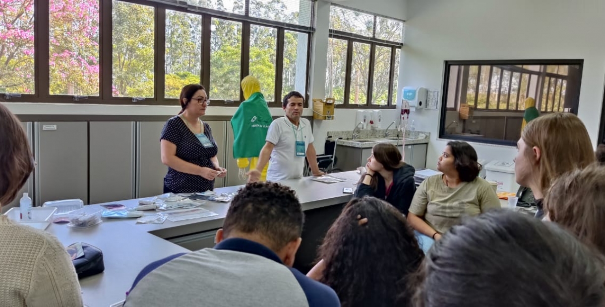 Enfermeiros do hospital de Parobé ministram capacitações no Paraná
