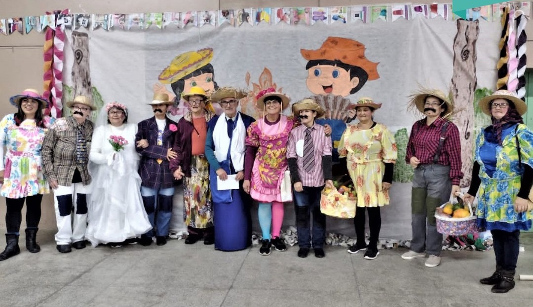Festa Junina é promovida para integrantes dos grupos de Hiperdia de Parobé